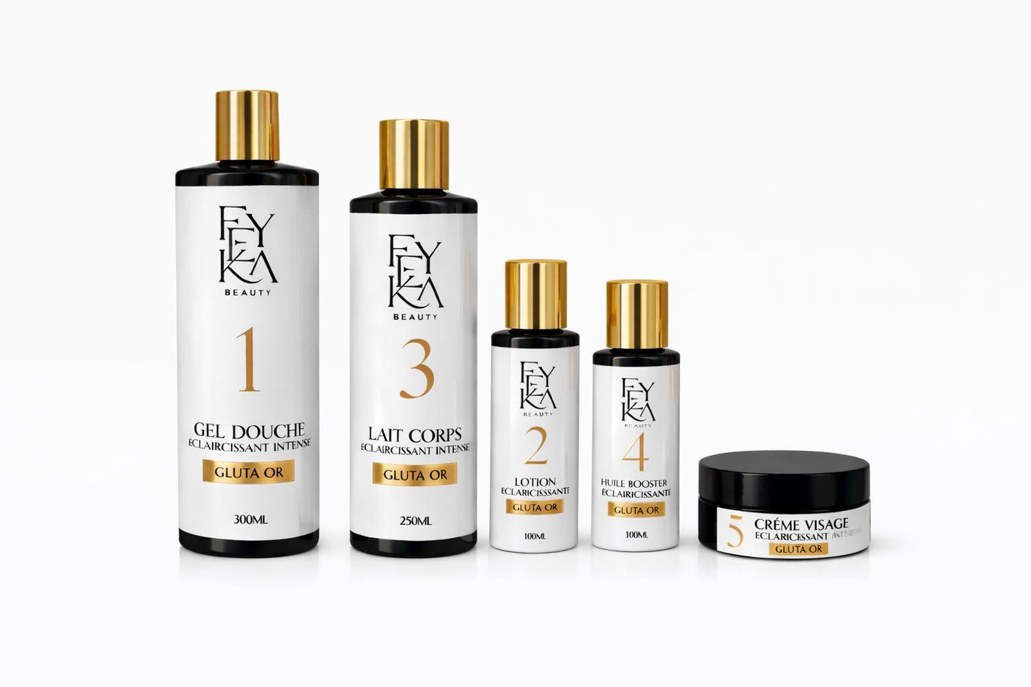 Gamme Gluta or super blanchissante